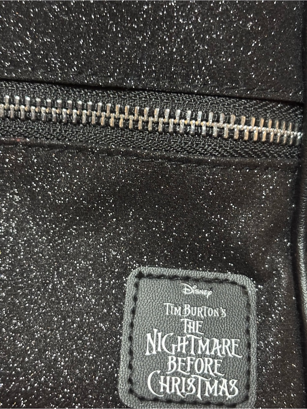 The Nightmare Before Christmas Glitter Backpack - Picture 6 of 8